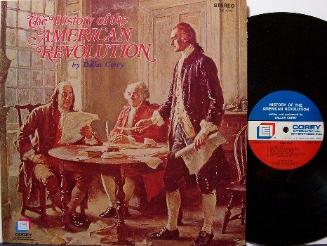 History Of The American Revolution - Tennessee Bicentennial - Vinyl LP Record - Odd Unusual