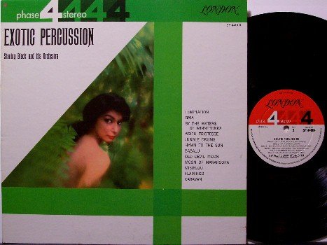 Exotic Percussion - Vinyl LP Record - Phase 4 Stereo - Sexy Cheesecake Odd Unusual