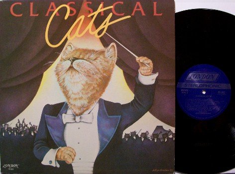 Classical Cats - Vinyl LP Record - Feline / Cat Theme - Animal Odd Unusual