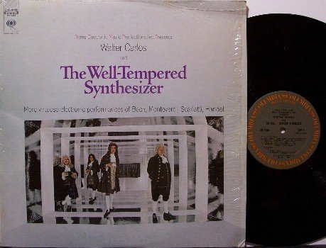 Carlos, Walter - The Well Tempered Synthesizer - Vinyl LP Record - Moog Electronic Odd Unusual