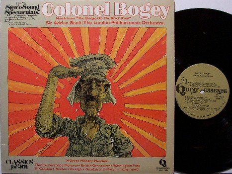 Boult, Sir Adam - Colonel Bogey - Vinyl LP Record - Military Marching