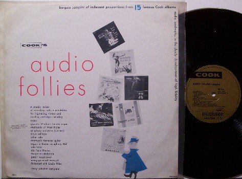Audio Follies - Cook Label Scary Sounds Compilation - Vinyl LP Record - Colored Vinyl - Halloween