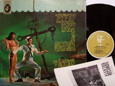 Brand, Oscar - Every Inch A Sailor - Vinyl LP Record + Booklet - Great Cover - Weird Unusual