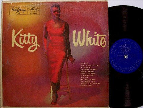 White, Kitty - Self Titled - Vinyl LP Record - Mercury Emarcy Mono - Jazz