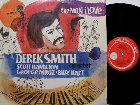 Smith, Derek Quartet - The Man I Love - Vinyl LP Record - David Stone Martin cover - DSM - Jazz