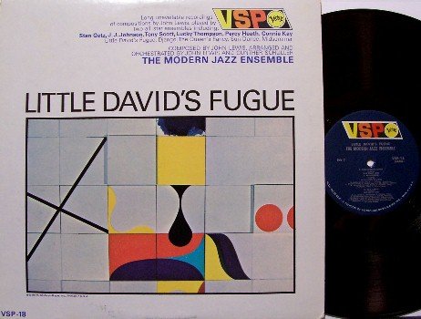 Modern Jazz Ensemble - Little David's Fugue - Vinyl LP Record - Verve Mono - Jazz