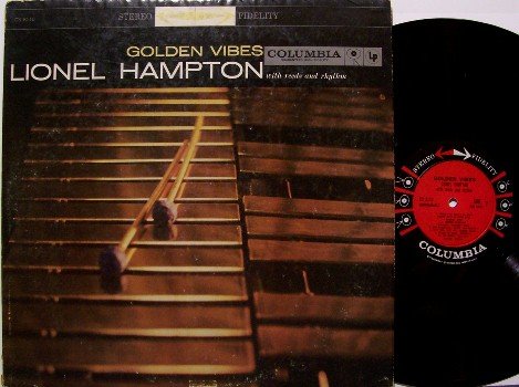 Hampton, Lionel - Golden Vibes - Vinyl LP Record - Columbia 6 Eye Label - Jazz