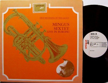 Mingus, Charles - Live In Europe - Vinyl LP Record - Israel Pressing - Jazz