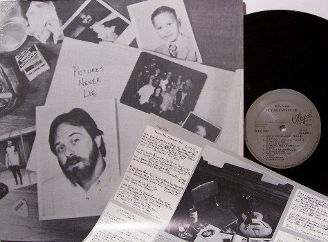 Stone, Billy - Pictures Never Lie - Vinyl LP Record + Insert - Private Nashville Label - Country