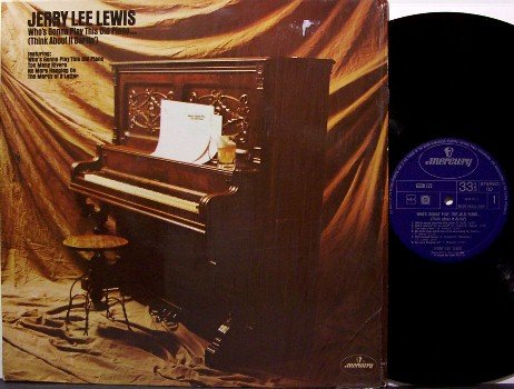 Lewis, Jerry Lee - Who's Gonna Play This Old Piano - Vinyl LP Record - Holland Pressing - Rock