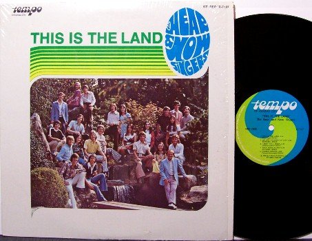 Hear & Now Singers - This Is The Land - Vinyl LP Record - Private Xian 70's Christian