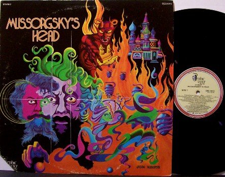 Mussorgsky's Head - Vinyl LP Record - Devil & Hell Cover - Halloween - Odd Unusual
