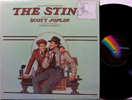 Sting, The - Soundtrack - Vinyl LP Record - Shrink Wrap - Scott Joplin / Marvin Hamlisch - OST