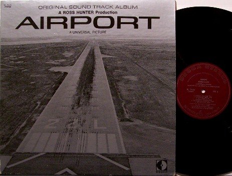 Airport - Soundtrack - Vinyl LP Record - Music by Alfred Newman - OST
