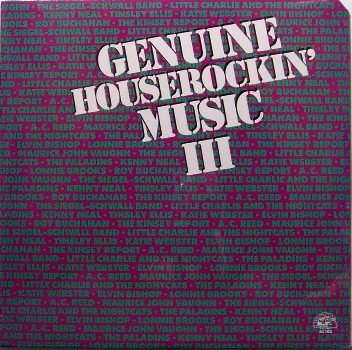 Genuine Houserockin' Music Volume 3 - Sealed Vinyl LP Record - Alligator Artists - Blues