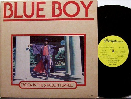 Blue Boy - Soca In The Shaolin Temple - Vinyl LP Record - Reggae
