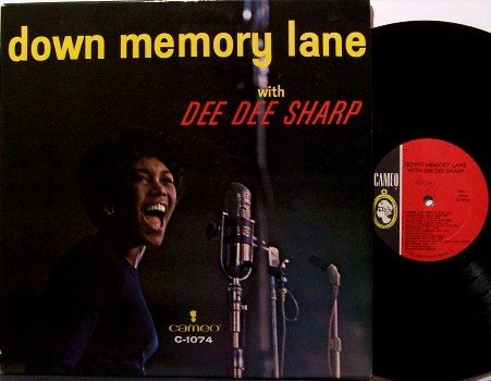 Sharp, Dee Dee - Down Memory Lane With - Vinyl LP Record - Cameo Label - Mono - R&B Soul