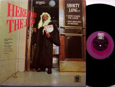 Long, Shorty - Here Comes The Judge - Vinyl LP Record - 1968 Motown Stereo - R&B Soul