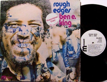 King, Ben E. - Rough Edges - Vinyl LP Record - White Label Promo - E - R&B Soul