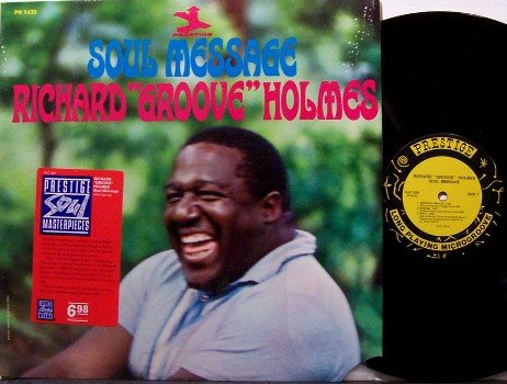 Holmes, Richard Groove - Soul Message - Vinyl LP Record - R&B Jazz