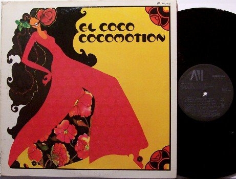El Coco - Cocomotion - Vinyl LP Record - 1977 Coco Motion - R&B Soul Disco Funk