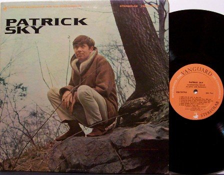 Sky, Patrick - Self Titled - Vinyl LP Record - 1st Pressing - Vanguard Folk Psych
