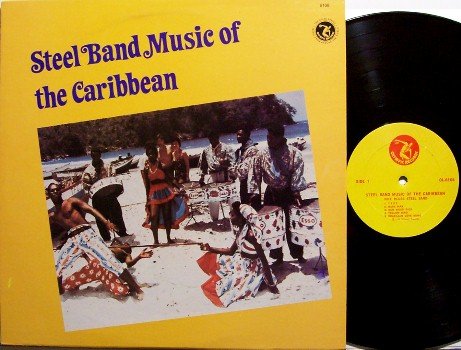 Steel Band Music Of The Caribbean - Vinyl LP Record - Kettle Drum - Odd Unusual