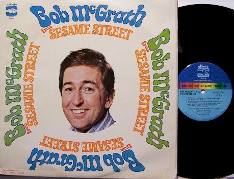 McGrath, Bob - From Sesame Street - Vinyl LP Record - Children Kids