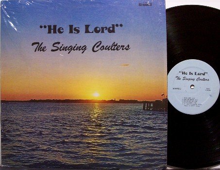 Singing Coulters, The - He Is Risen - Vinyl LP Record - Tennessee Gospel