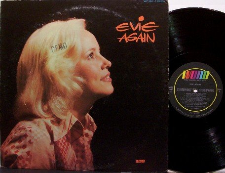 Evie - Again - Vinyl LP Record - Contemporary Christian
