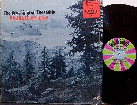 Brockington Ensemble, The - Up Above My Head - Vinyl LP Record - 70's Spiritual Gospel