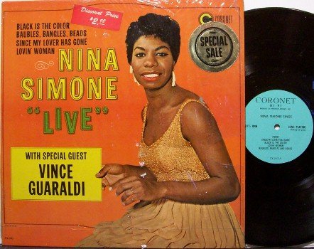 Simone, Nina - Live - Vinyl LP Record - Jazz