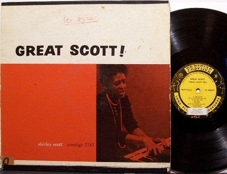 Scott, Shirley - Great Scott! - Vinyl LP Record - Prestige Jazz