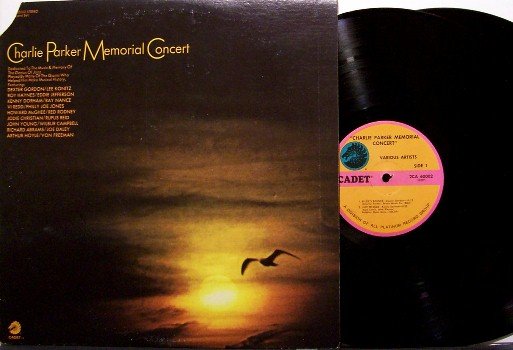 Parker, Charlie - Memorial Concert - Vinyl 2 LP Record Set - Konitz / Dorham, etc - Jazz