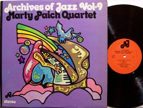 Paich, Marty Quartet - Archives Of Jazz Volume 9 - Vinyl LP Record