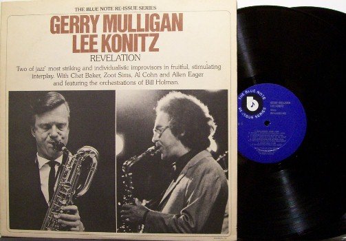 Mulligan, Gerry & Lee Konitz - Revelation - Vinyl 2 LP Record Set - Blue Note Jazz