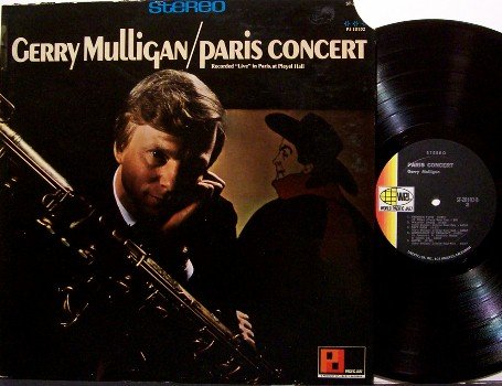 Mulligan, Gerry - Paris Concert - Vinyl LP Record - Live - Pacific Jazz