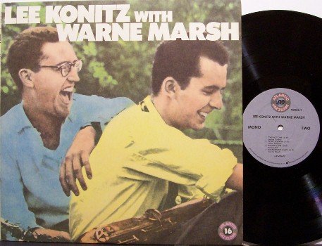 Konitz, Lee With Wayne Marsh - Vinyl LP Record - Jazz
