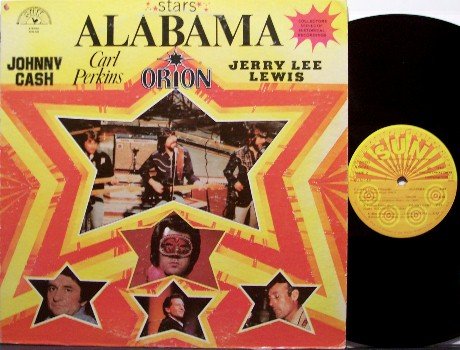 Various Artists - Stars - Johnny Cash, Alabama, Carl Perkins etc - Vinyl LP Record - Sun Country