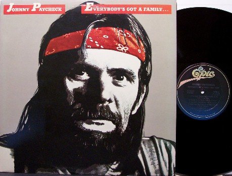 Paycheck, Johnny - Everybody's Got A Family - Vinyl LP Record - Country