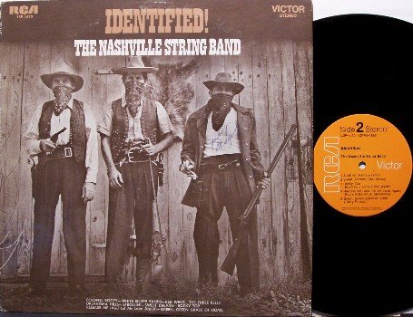 Nashville String Band - Identified - Vinyl LP Record - Chet Atkins - Cowboy Country