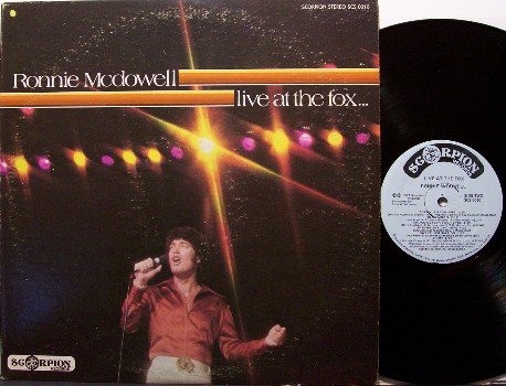McDowell, Ronnie - Live At The Fox - Vinyl LP Record - Country