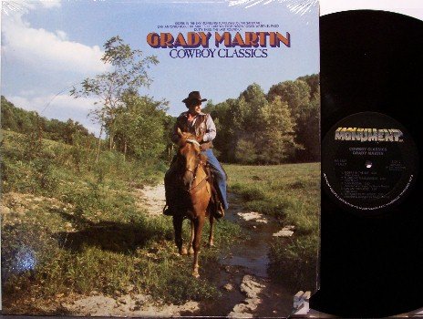 Martin, Grady - Cowboy Classics - Vinyl LP Record - Country