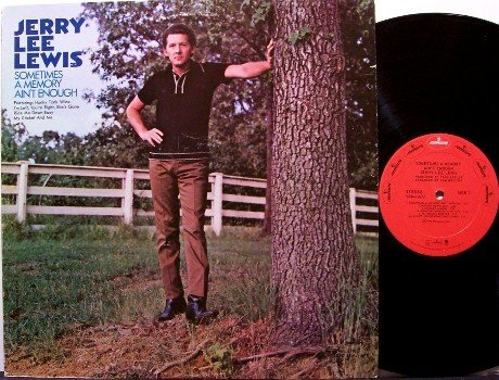 Lewis, Jerry Lee - Sometimes A Memory Ain't Enough - Vinyl LP Record - Country