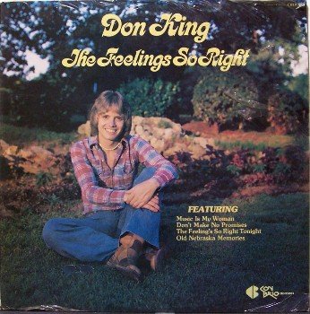 King, Don - The Feelings So Right - Sealed Vinyl LP Record - Country