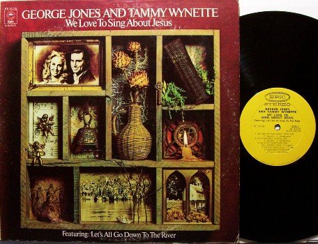 Jones, George & Tammy Wynette - We Love To Sing About Jesus - Vinyl LP Record - Country Gospel