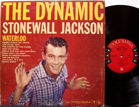Jackson, Stonewall - The Dynamic - Vinyl LP Record - Columbia 6 Eye Mono - Country