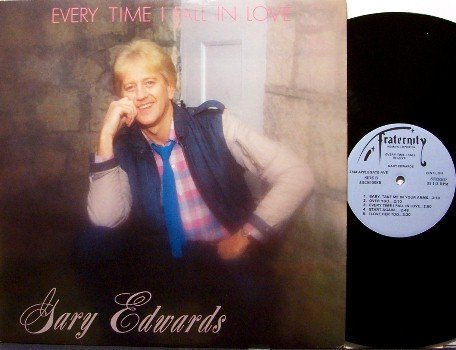 Edwards, Gary - Every Time I Fall In Love - Vinyl LP Record - Country