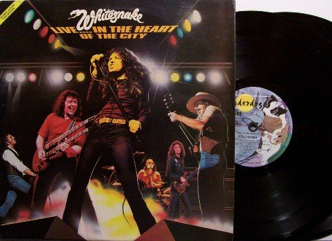 Whitesnake - Live In The Heart Of The City - Vinyl 2 LP Record Set - French Pressing - Rock