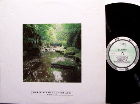 Wakeman, Rick - Country Airs - Vinyl LP Record - Yes Keyboard - New Age / Rock